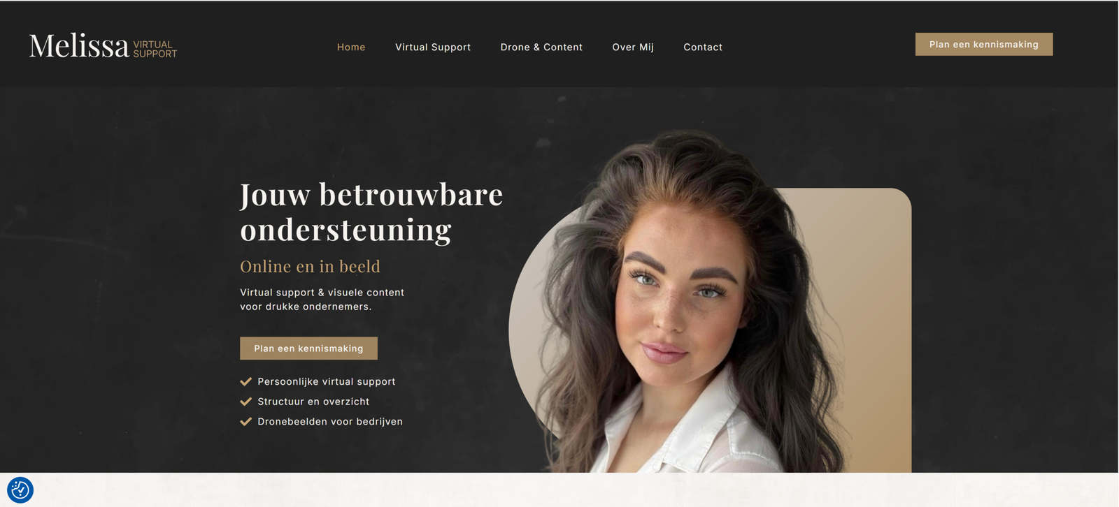 Melissa Virtual Support website